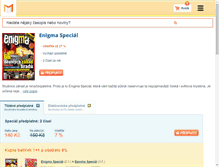 Tablet Screenshot of enigma-special.magaziny.cz