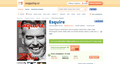 Desktop Screenshot of esquire.magaziny.cz