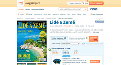 Desktop Screenshot of lide-a-zeme.magaziny.cz