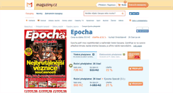 Desktop Screenshot of epocha.magaziny.cz