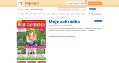 Desktop Screenshot of moje-zahradka.magaziny.cz