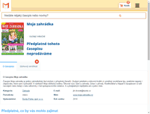 Tablet Screenshot of moje-zahradka.magaziny.cz