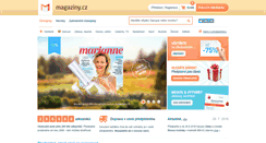 Desktop Screenshot of magaziny.cz