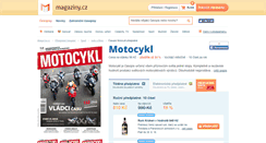 Desktop Screenshot of motocykl.magaziny.cz