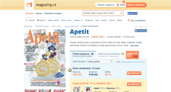 Desktop Screenshot of apetit.magaziny.cz