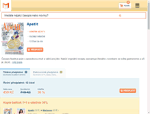 Tablet Screenshot of apetit.magaziny.cz