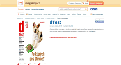 Desktop Screenshot of dtest.magaziny.cz