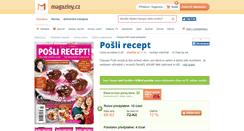 Desktop Screenshot of posli-recept.magaziny.cz