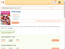 Tablet Screenshot of posli-recept.magaziny.cz