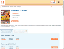 Tablet Screenshot of panorama-21-stoleti.magaziny.cz