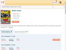 Tablet Screenshot of krimi-revue.magaziny.cz