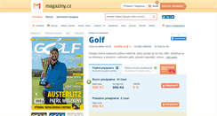 Desktop Screenshot of golf.magaziny.cz