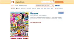 Desktop Screenshot of bravo.magaziny.cz