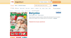 Desktop Screenshot of betynka.magaziny.cz