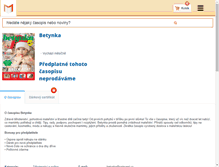 Tablet Screenshot of betynka.magaziny.cz