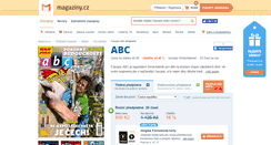 Desktop Screenshot of abc.magaziny.cz