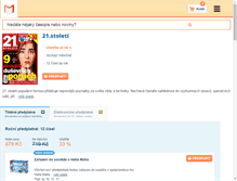 Tablet Screenshot of 21-stoleti.magaziny.cz