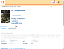 Tablet Screenshot of la-cucina-italiana.magaziny.cz