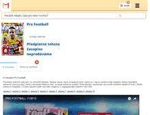 Tablet Screenshot of pro-football.magaziny.cz