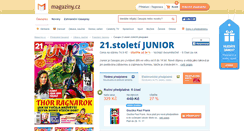 Desktop Screenshot of 21-stoleti-junior.magaziny.cz