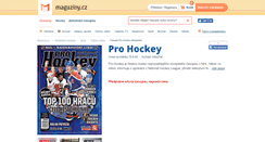 Desktop Screenshot of pro-hockey.magaziny.cz