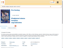 Tablet Screenshot of pro-hockey.magaziny.cz