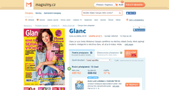 Desktop Screenshot of glanc.magaziny.cz